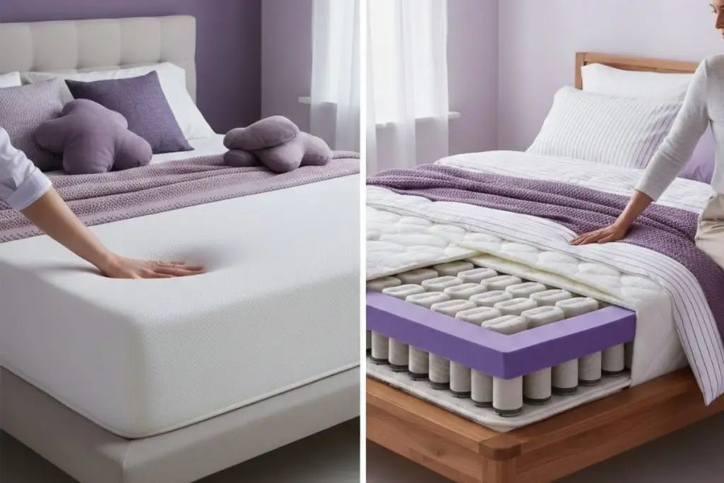 Memory Foam vs Hybrid Mattress