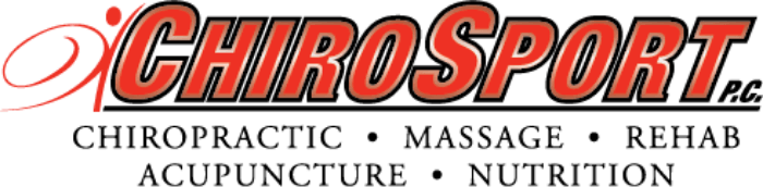 ChiroSport logo representing trusted partner in chiropractic care for Juna Sleep Systems.